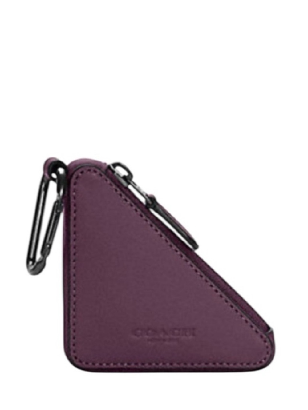 Coach Triangle Coin Fob
